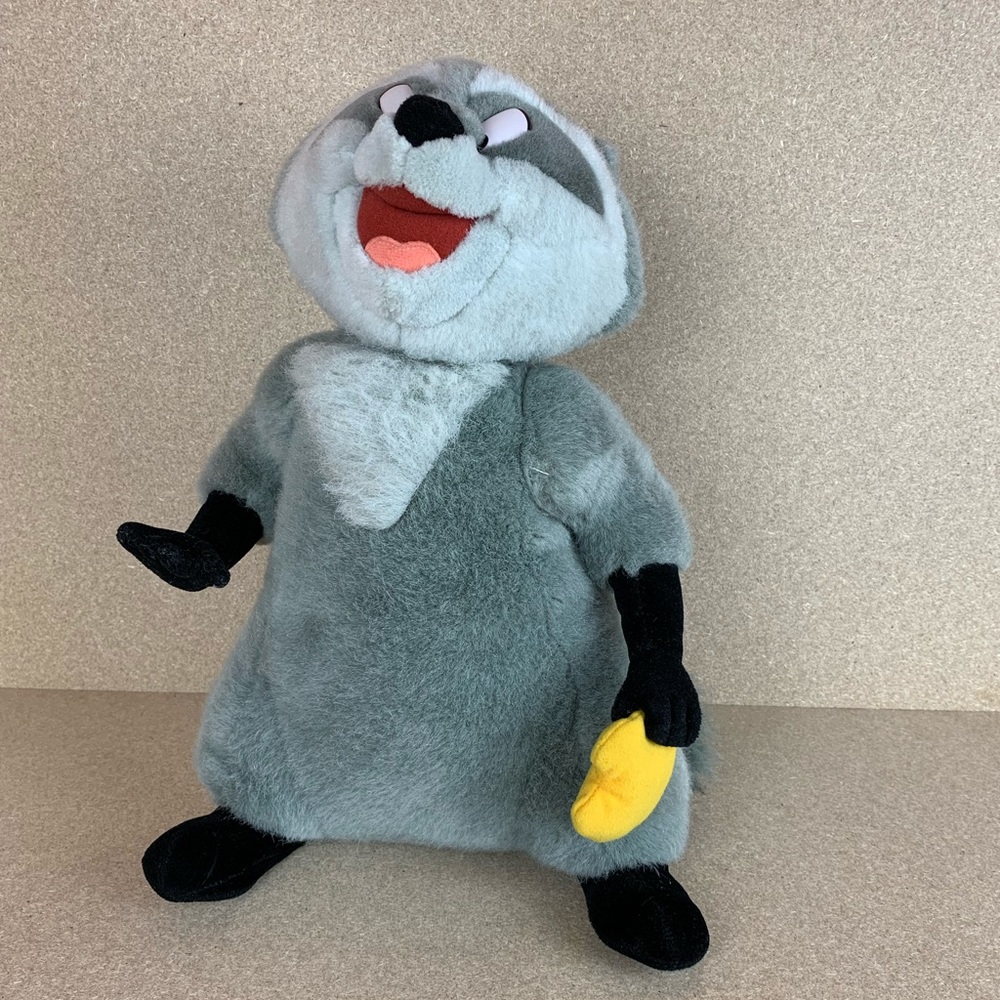 Meeko From Pocahontas Stuffed Animal Toy Disney